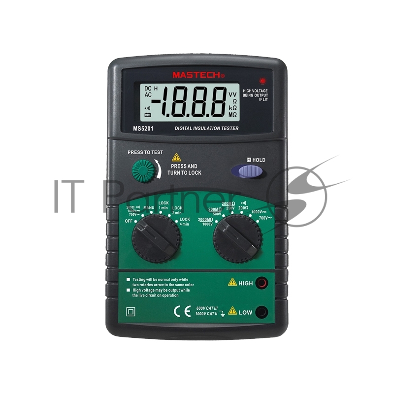 Измеритель сопротивления изоляции MS5201 MASTECH