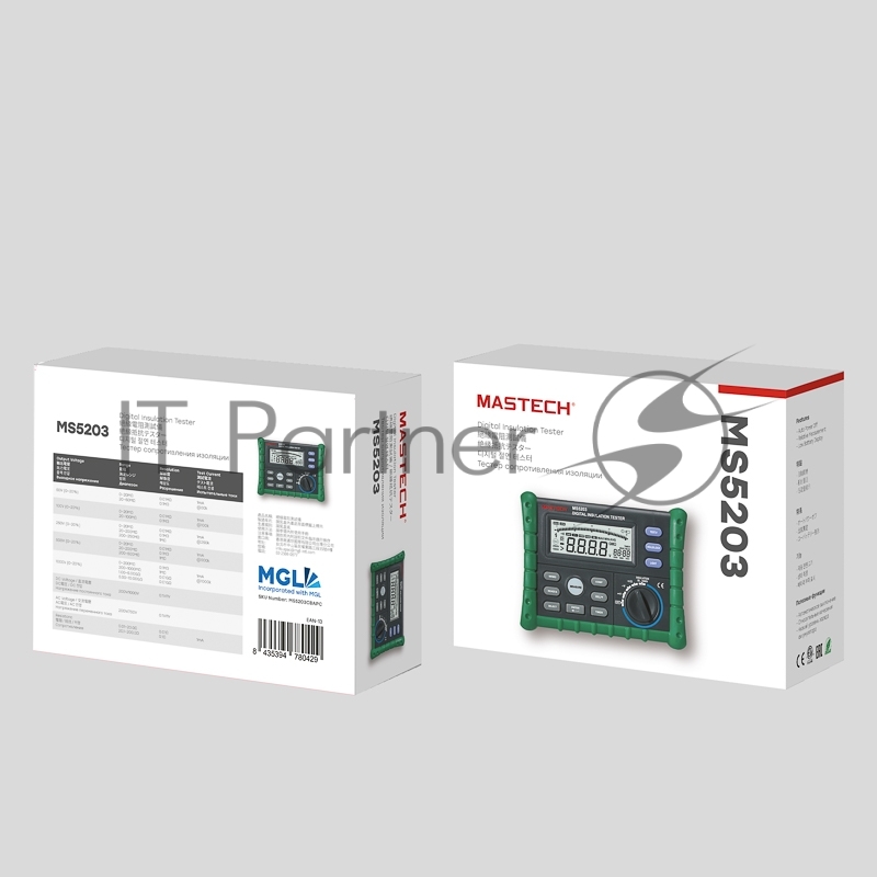 Измеритель сопротивления изоляции MS5205 MASTECH