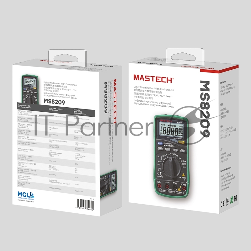Профессиональный мультиметр MS8209 MASTECH