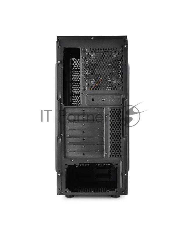 Корпус Deepcool TESSERACT BF (DP-CCATX-TSRBFBK), без БП, черно-синий, ATX, видеокарта до 310мм, высота кулера для процессора до 165мм, 7 слотов расширения, 2 отсека 5.25, 4 отсека 3.5, 3 отсека 2.5, охлаждение 1x120мм DC fan сзади, (1x120мм спереди,