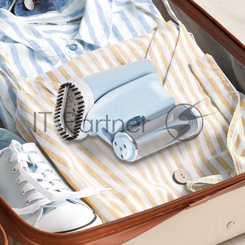 Отпариватель для одежды компактный Endever Odyssey Q-456, серый, мощность 1200 Вт, производительность пара 23 г/мин, емкость 150 мл, 8 шт/уп.