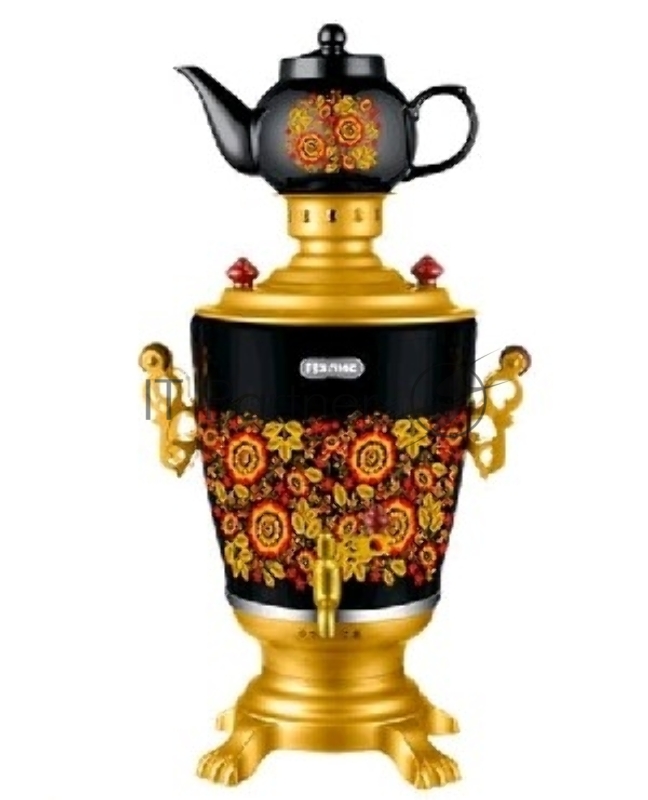 Чайник ЭЛИС ЭЛ-4022 электросамовар(Мощность 2200Вт, емкость, 4.0л, корпус из нерж. стали, съемный шнур, полированное покрытие корпуса, функция поддержания температурного режима, индикатор работы, дисковый нагреват. элемент, керамический заварной чайн