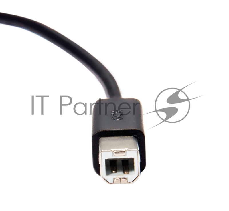 Кабель GCR 1.8m USB 2.0, AM/BM, черный, 28/28 AWG, экран, армированный, морозостойкий, GCR-UPC5M-BB2S-1.8m