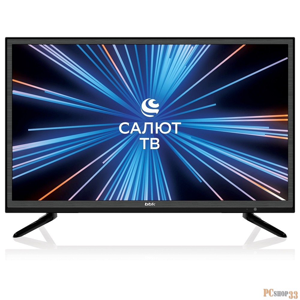 Телевизор LED BBK 24 24LEX-7389/TS2C Салют ТВ черный HD READY 50Hz DVB-T2 DVB-C USB WiFi Smart TV (RUS)