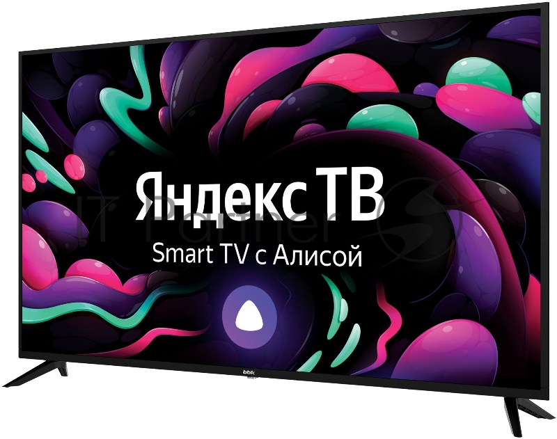 Телевизор LED BBK 55 55LEX-8272/UTS2C Яндекс.ТВ черный Ultra HD 50Hz DVB-T2 DVB-C DVB-S2 USB WiFi Smart TV (RUS)