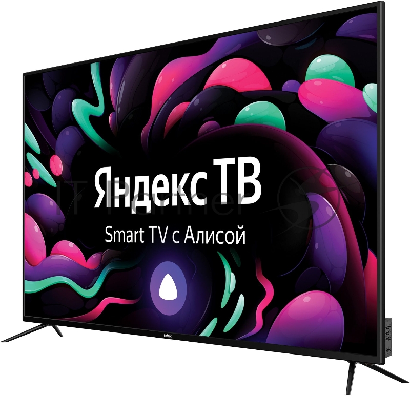Телевизор LED BBK 65 65LEX-8272/UTS2C черный Ultra HD 50Hz DVB-T2 DVB-C DVB-S2 USB WiFi Smart TV (RUS)