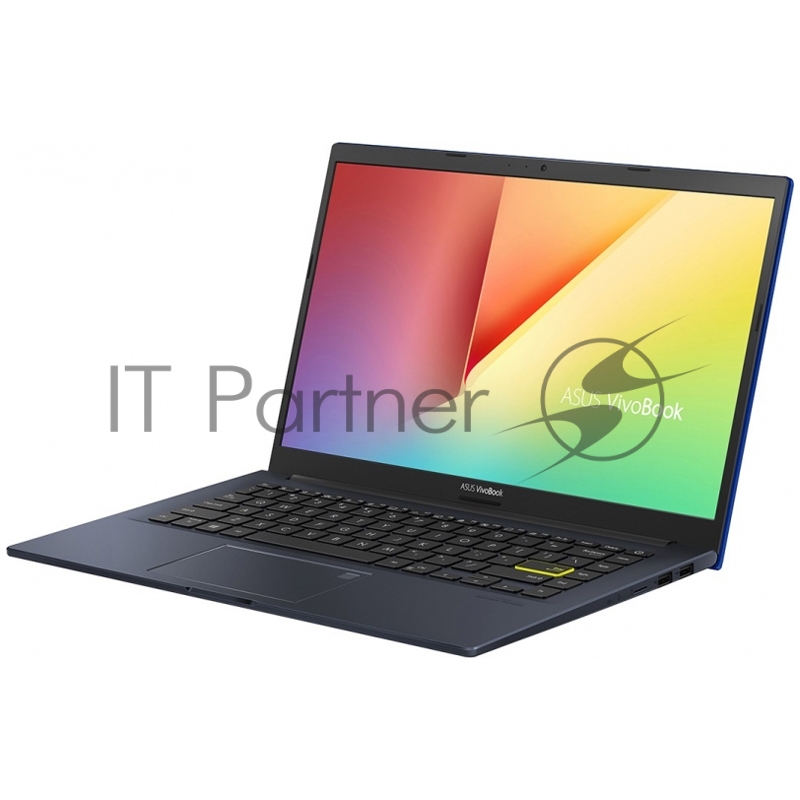 Ноутбук ASUS M413DA-EK051 14(1920x1080 (матовый))/AMD Ryzen 3 3250U(2.6Ghz)/8192Mb/256PCISSD Radeon/Cam/BT/WiFi/1.4kg/Bespo Black/DOS