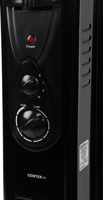 Масляный обогреватель Centek CT-6200 Black