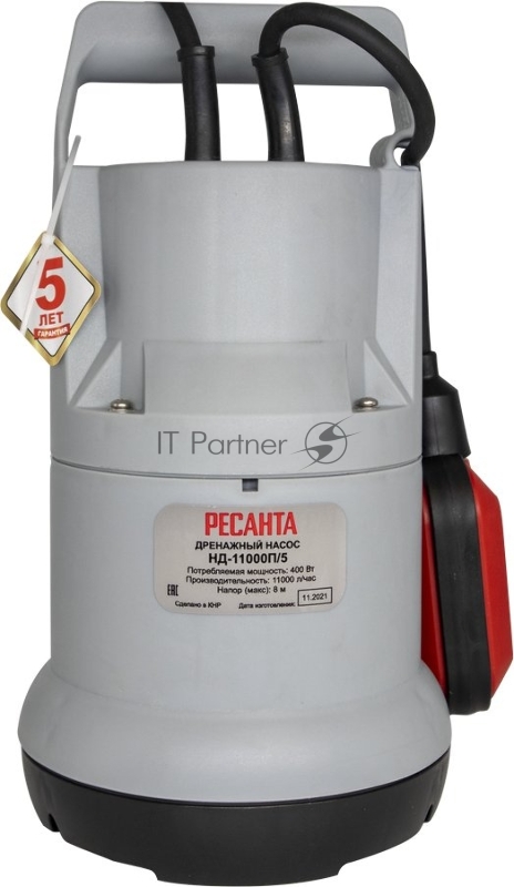 Дренажный насос НД-11000П/5 Ресанта