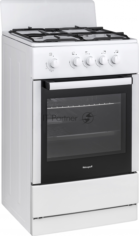 Газовая плита Weissgauff WGS G4G01 W