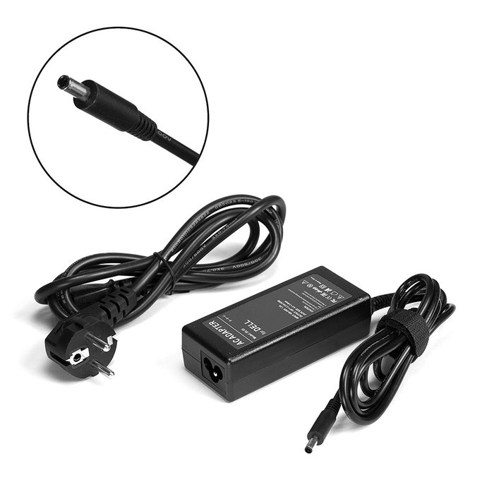 Блок питания для ноутбука Dell Ultrabook XPS 12, 13, 13D Series. 19.5V 2.31A (4.5x3.0 mm) 45W 312-1307, JT9DM, LA45NM121