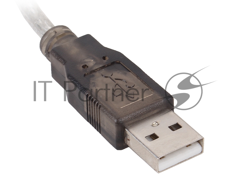 Кабель-адаптер USB AM <-> COM DB9M(RS232) Orient USS-101N18, chipset Prolific PL2303TA, поддержка Win 8/8.1, 1.8м, крепление винты