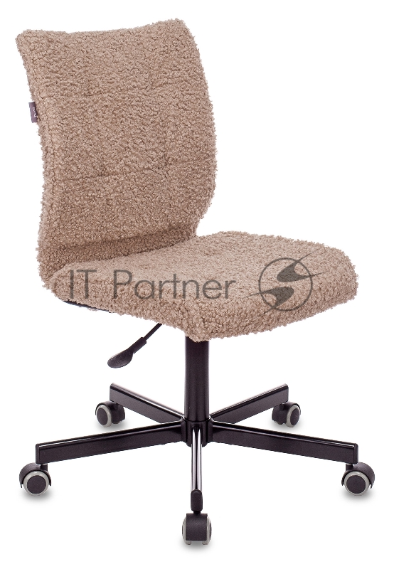 Кресло Бюрократ СН-330М коралловый экомех крестовина металл черный