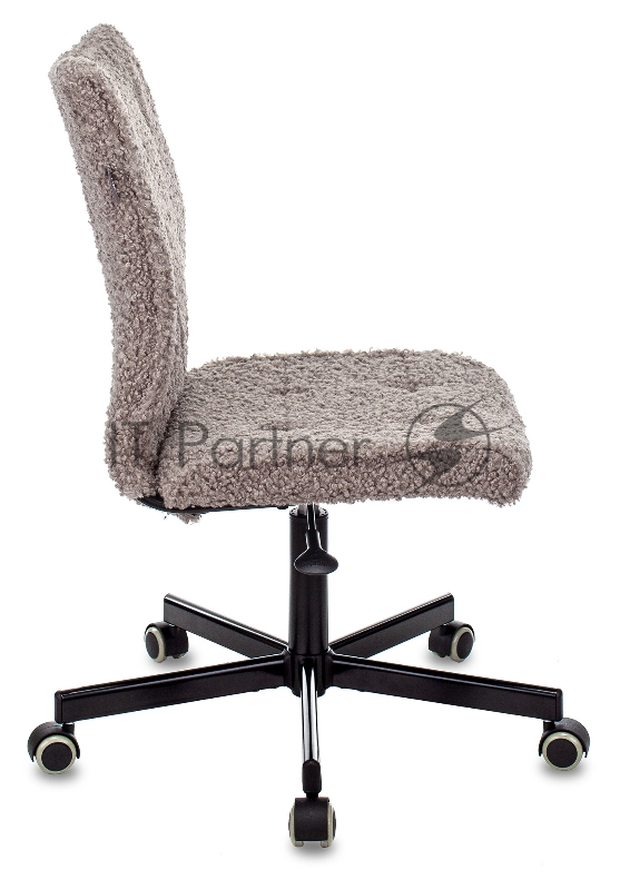 Кресло Бюрократ СН-330М серый экомех крестовина металл черный