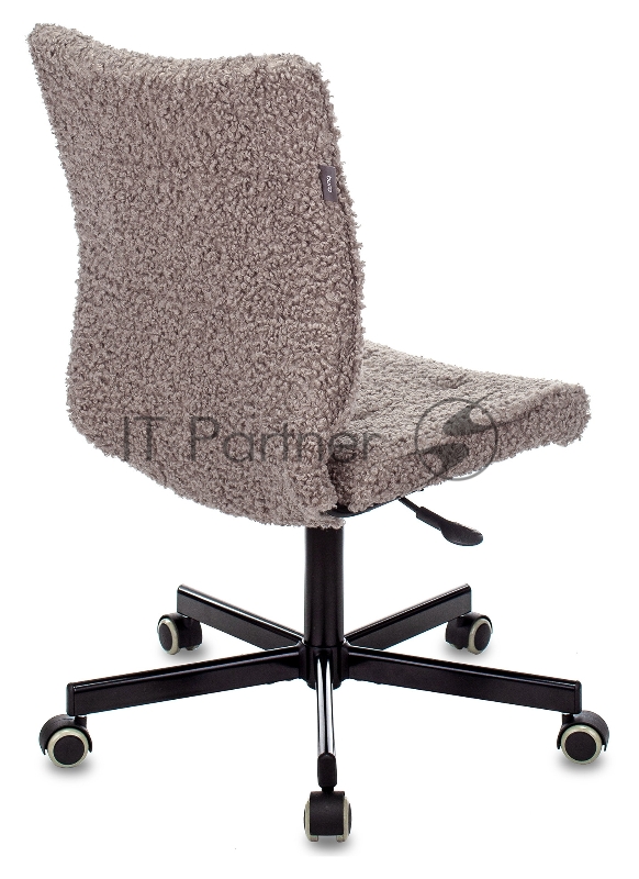 Кресло Бюрократ СН-330М серый экомех крестовина металл черный