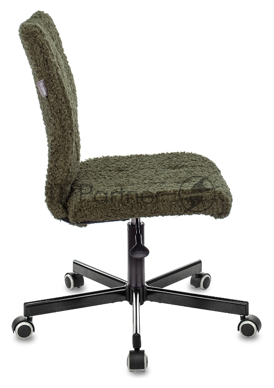 Кресло Бюрократ СН-330М хаки экомех крестовина металл черный