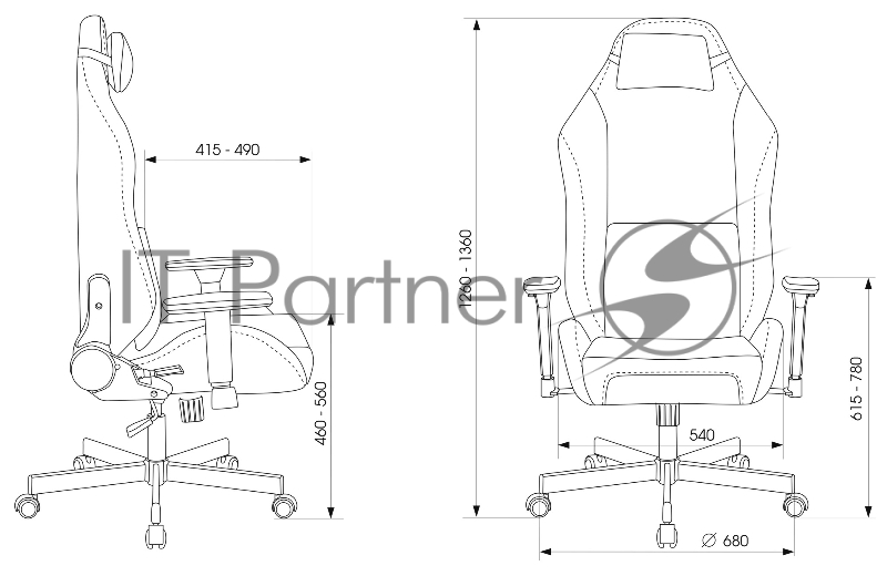 Кресло игровое Knight EXPLORE черный/фиолетовый ромбик эко.кожа с подголов. крестовина металл