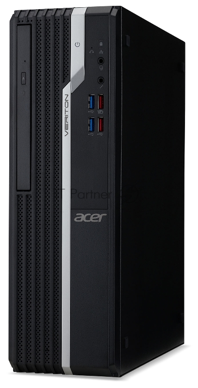 Компьютер Acer Veriton X2665G SFF i3 9100 (3.6) 8Gb 1Tb 7.2k UHDG 630 Windows 10 Pro GbitEth 180W черный