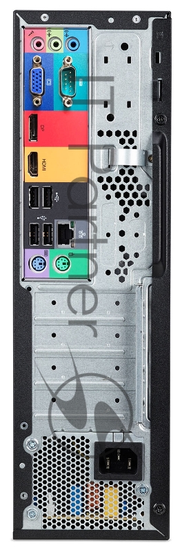 Компьютер Acer Veriton X2665G SFF i3 9100 (3.6) 8Gb 1Tb 7.2k UHDG 630 Windows 10 Pro GbitEth 180W черный