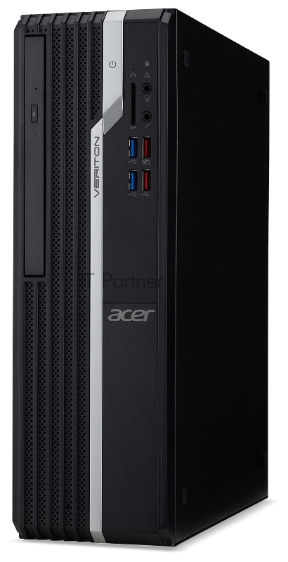Компьютер Acer Veriton X2665G SFF i3 9100 (3.6) 8Gb 1Tb 7.2k UHDG 630 Windows 10 Pro GbitEth 180W черный