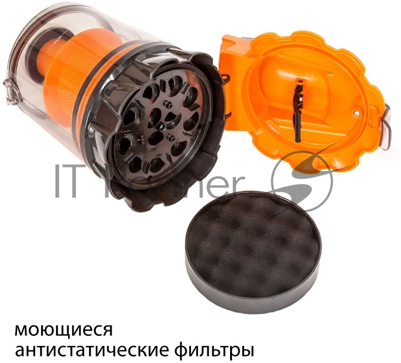 Пылесос циклонического типа SUPRA VCS-2057. Мощность 2000 Вт. Мощность всасывания 380 Вт. Регулировка мощности. Эффективная система очистки Мультициклон. Телескопическая трубка.