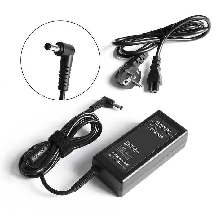 Блок питания для ноутбука Toshiba Portege Z830, Libretto W105, Satellite C650 Series. 19V 2.37A (5.5x2.5 mm) 45W ADP-45BW/C, PA3822U-1ACA