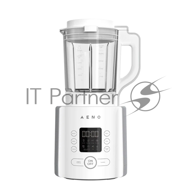 Блендер-суповарка AENO Table Blender-Soupmaker TB3: 800W, 28000 rpm, boiling mode, high borosilicate glass cup, 1.75L, 8 automatic programs, 9 speeds, timer, preset time, LED-display