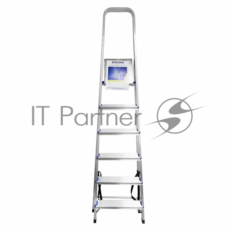 Стремянка алюминиевая 6 ступенек REXANT