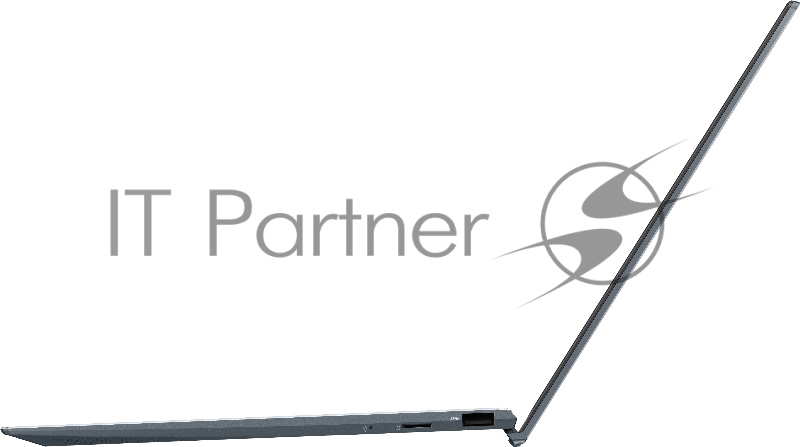 Ноутбук ASUS UX425EA-KI947W +Sleeve+cable 14(1920x1080 (матовый) IPS)/Intel Core i3 1115G4(3Ghz)/8192Mb/256PCISSDG UHD Graphics/Cam/BT/WiFi/war 2y/1.17kg/Pine Grey/W11