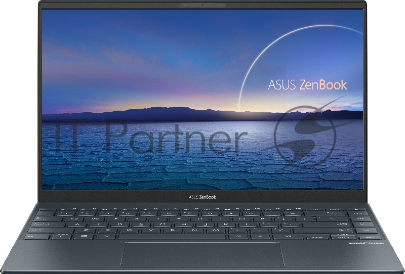 Ноутбук ASUS UX425EA-KI947W +Sleeve+cable 14(1920x1080 (матовый) IPS)/Intel Core i3 1115G4(3Ghz)/8192Mb/256PCISSDG UHD Graphics/Cam/BT/WiFi/war 2y/1.17kg/Pine Grey/W11