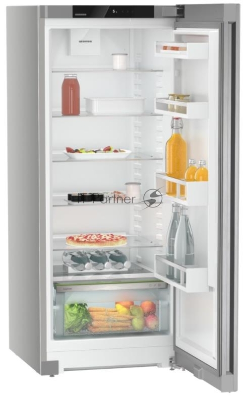 Холодильник LIEBHERR Rsff 4600-20 001 Pure, EasyFresh, в. 165,5 cм, ш. 60 см, класс ЭЭ A, без МК, внутренние ручки, дверь SteelFinish