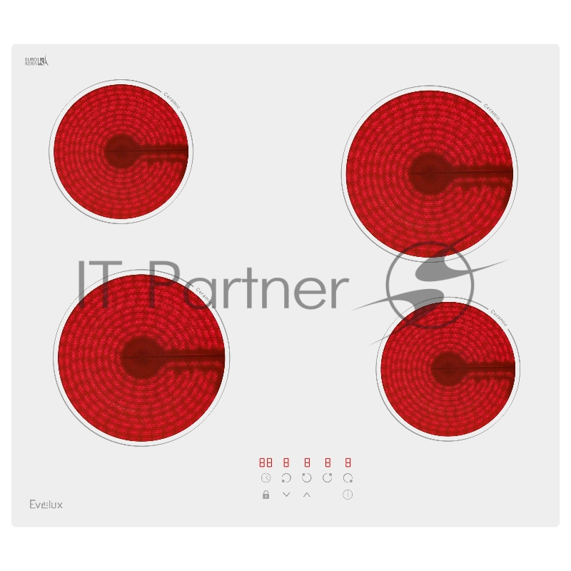Электрическая варочная панель Evelux HEV 640 W