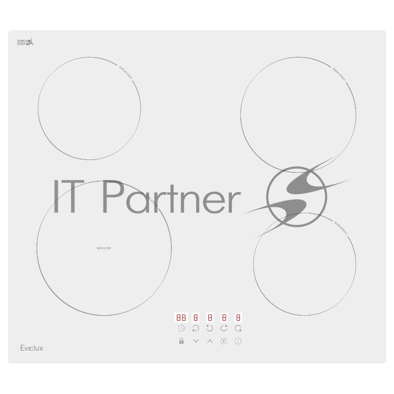 Индукционная варочная панель Evelux HEI 641 W