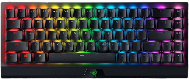 Клавиатура Razer BlackWidow V3 Mini HyperSpeed (Yellow Switch) Phantom Pudding Ed.