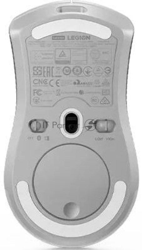 Мышь Lenovo Legion M600 белый оптическая (16000dpi) беспроводная BT/Radio USB (9but)