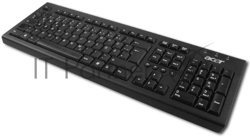 Клавиатура Acer USB Keyboard PRIMAX PR1101U Black Russian new layout for EMEA ()/ (Ghz)/Mb/Gb/Ext: