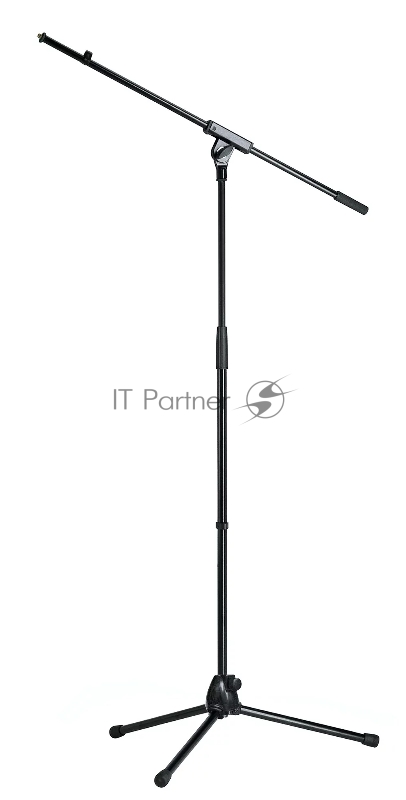 Микрофонная стойка журавль, чёрная, 900-1600 мм K&M 21070-300-55