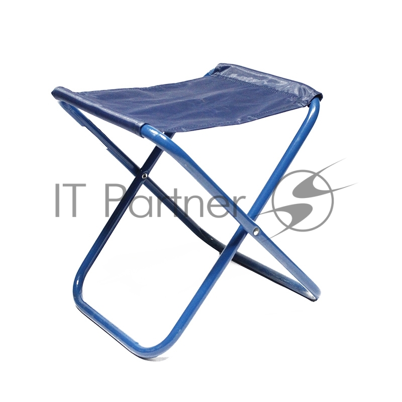 Стул туристич. СЛЕДОПЫТ складной, мал. 320х310х340 мм, труба сталь 16х1 мм (т. синий)/5/