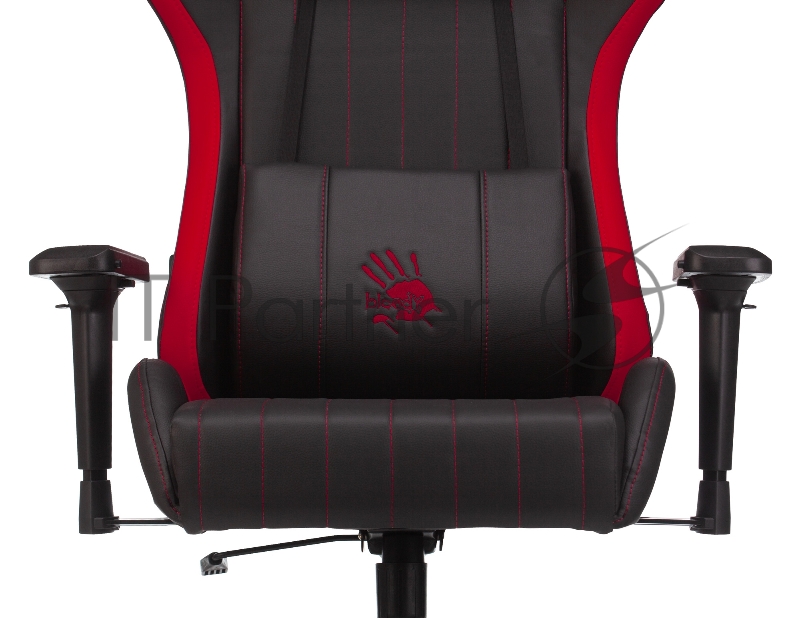 Кресло игровое A4Tech Bloody GC-990 черный/красный искусственная кожа крестовина металл