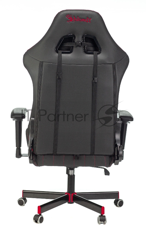 Кресло игровое A4Tech Bloody GC-990 черный/красный искусственная кожа крестовина металл