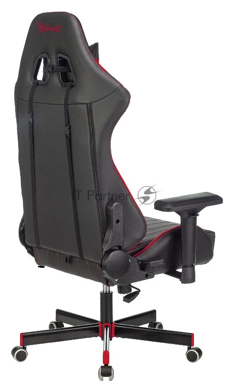 Кресло игровое A4Tech Bloody GC-990 черный/красный искусственная кожа крестовина металл