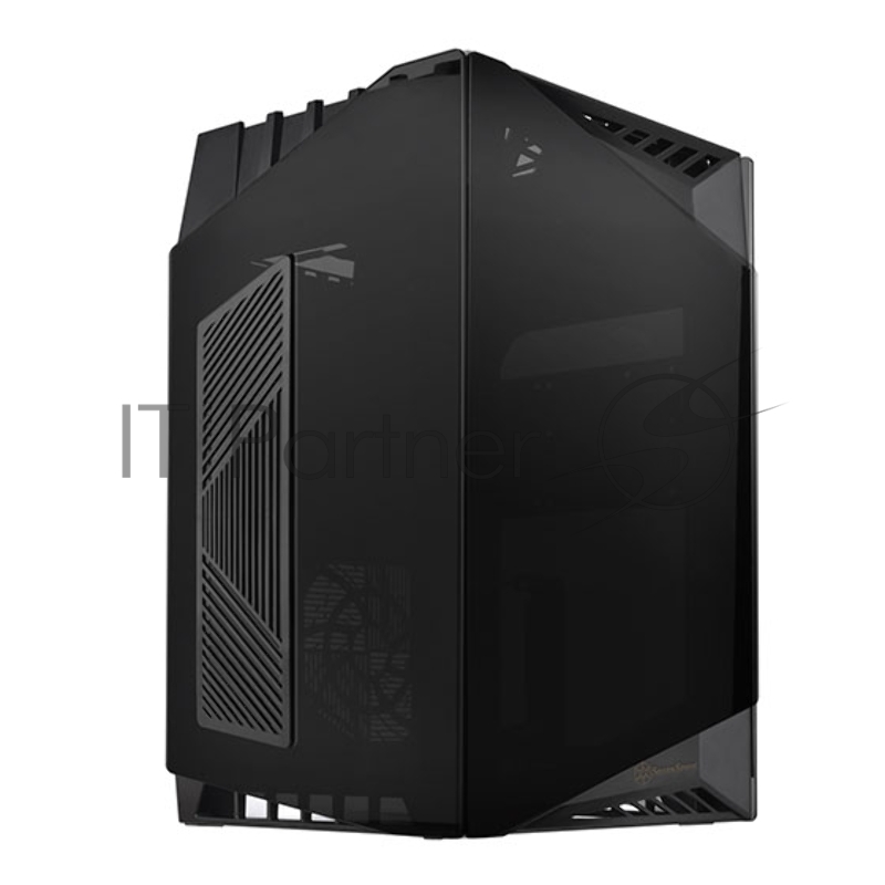 Корпус SilverStone SST-LD03B-AF TO-LD03-BK-GLASS AND AIR FLOW VENT-SST (810256)