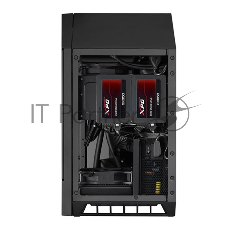 Корпус SilverStone SST-LD03B-AF TO-LD03-BK-GLASS AND AIR FLOW VENT-SST (810256)