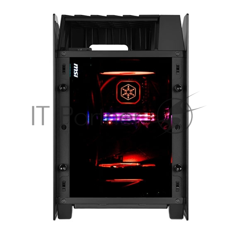 Корпус SilverStone SST-LD03B-AF TO-LD03-BK-GLASS AND AIR FLOW VENT-SST (810256)