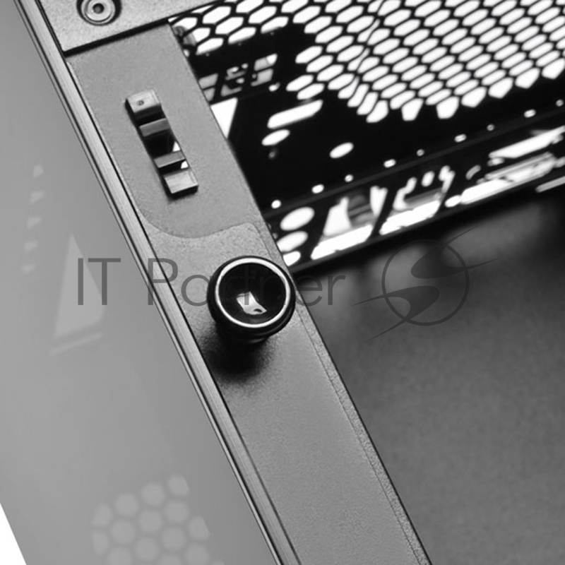 Корпус SilverStone SST-LD03B-AF TO-LD03-BK-GLASS AND AIR FLOW VENT-SST (810256)