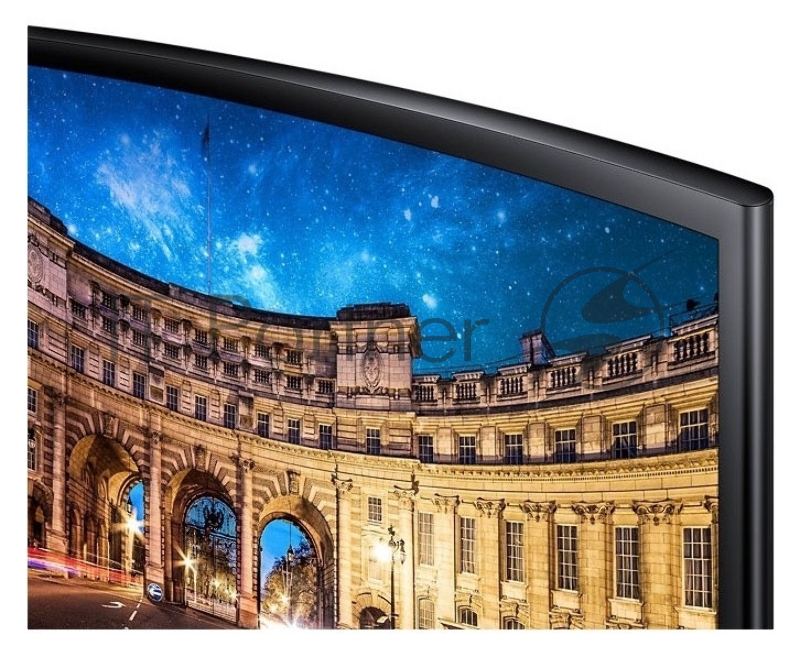 Монитор 23.5 Samsung C24F396FHI (396FHIXRU) Black VA, CURVED, 1920x1080, 4ms, 250 cd/m2, 3000:1 (Mega DCR), D-Sub, HDMI, vesa