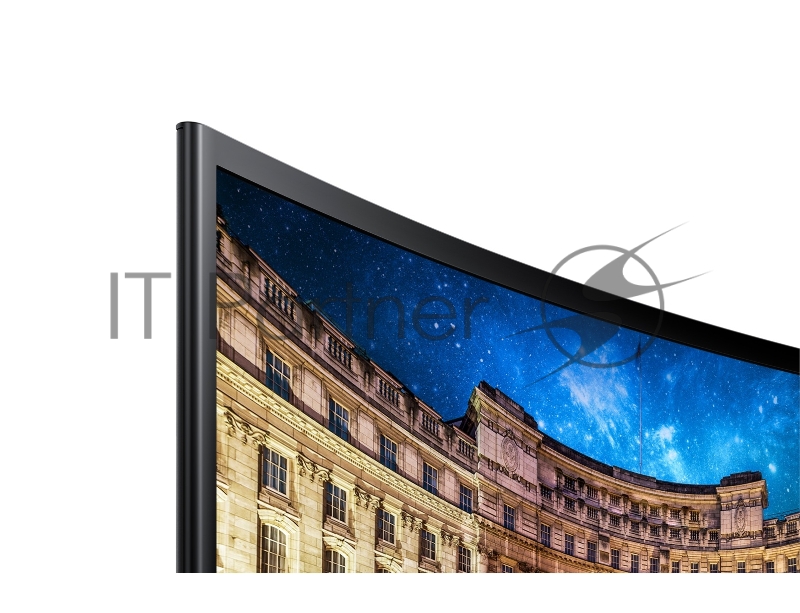 Монитор 23.5 Samsung C24F396FHI (396FHIXRU) Black VA, CURVED, 1920x1080, 4ms, 250 cd/m2, 3000:1 (Mega DCR), D-Sub, HDMI, vesa