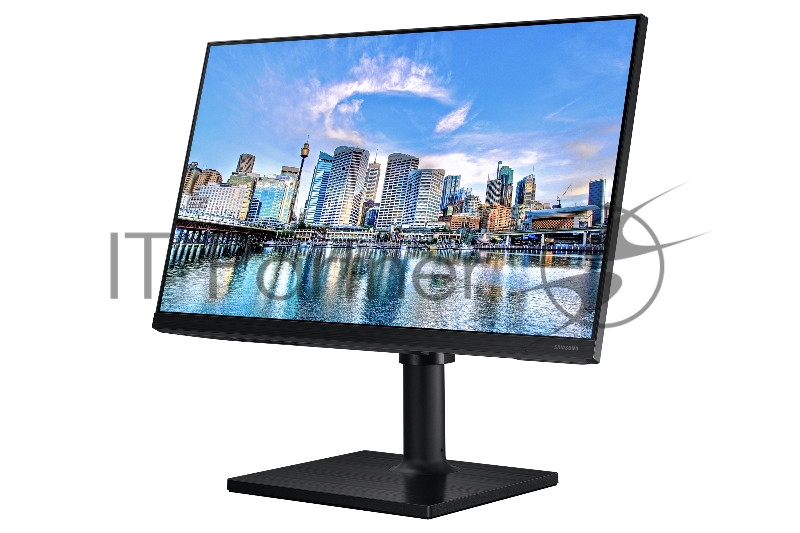 Монитор 23.8 Samsung F24T450FQI черный PLS LED 16:9 HDMI матовая 250cd 178гр/178гр 1920x1080 D-Sub FHD 3.3кг