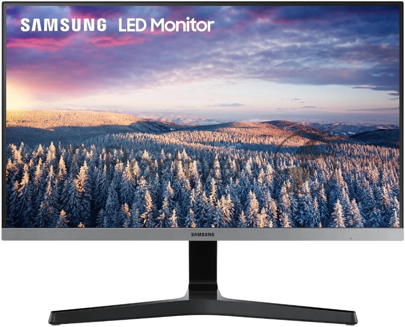 Монитор Samsung 27 S27R350FHI темно-серый IPS LED 16:9 HDMI матовая 1000:1 250cd 178гр/178гр 1920x1080 D-Sub FHD 4.5кг