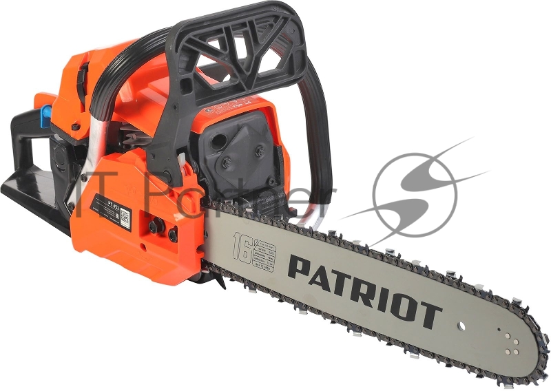 Пила цепная бензиновая PATRIOT PT 452, 3,4л.с., шина 16, Easy Start